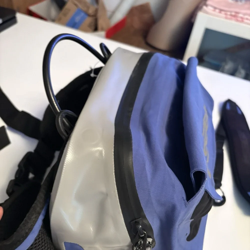 Sage DXL Typhoon Waterproof Fly Fishing Waist Chest Pack Blue